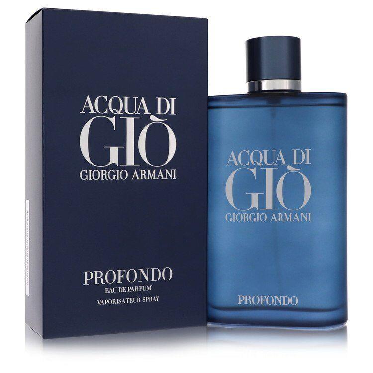 Acqua Di Gio Profondo Cologne By Giorgio Armani Edp Spray 6.7oz/200ml For Men