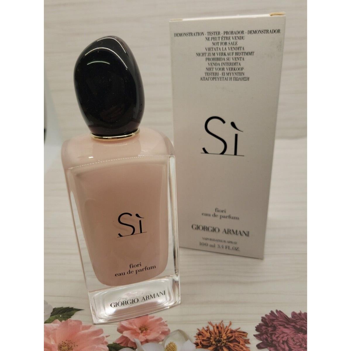 SI Fiori by Giorgio Armani 100 Ml/ 3.4 oz Eau de Parfum Spray Box as Show