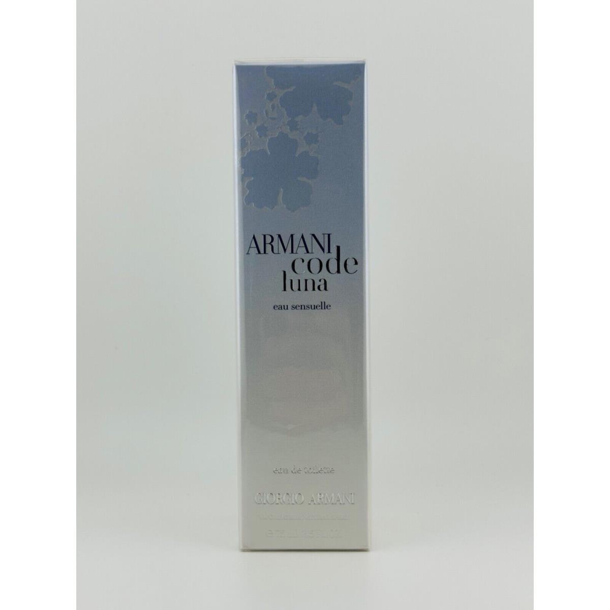 Giorgio Armani Code Luna Eau Sensuelle For Women Edt 2.5oz/75ml