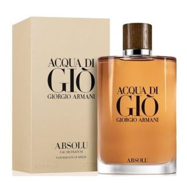 Men Giorgio Armani Acqua Di Gio Absolu - 6.7 Oz / 200ml. Edp