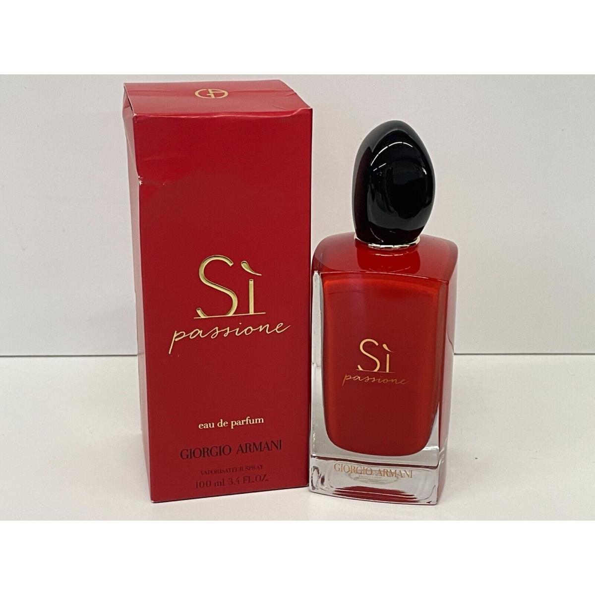 S Passione by Giorgio Armani For Women 3.4 Oz Eau De Parfum Spray Unsealed