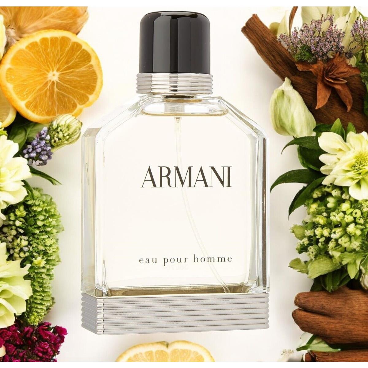 Armani Eau Pour Homme Eau de Toilette For Men 3.4 Oz / 100ml