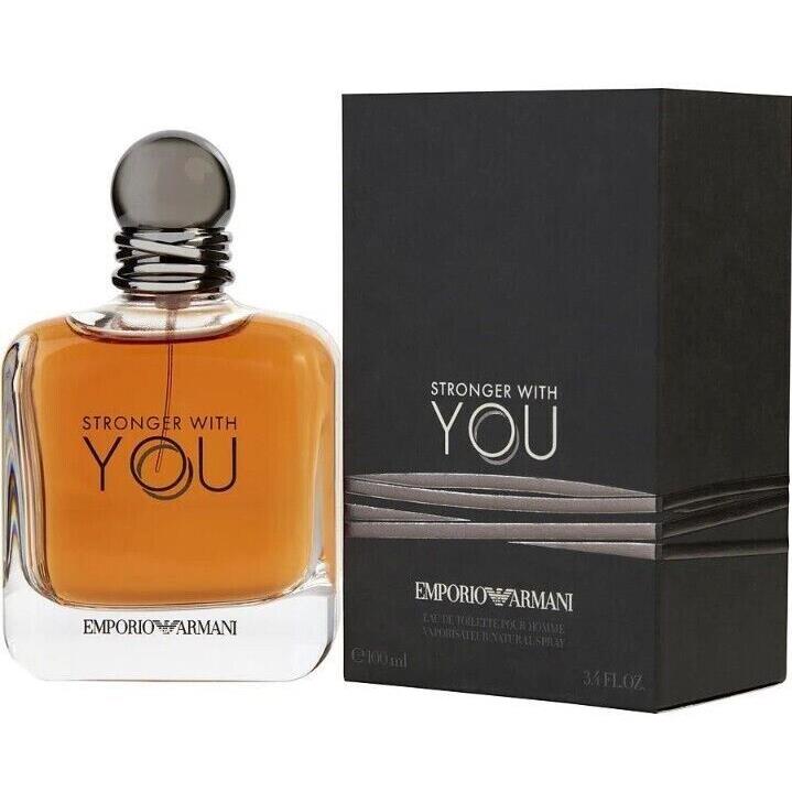 Emporio Armani Stronger with You by Giorgio Armani 3.4 oz Edt For Men