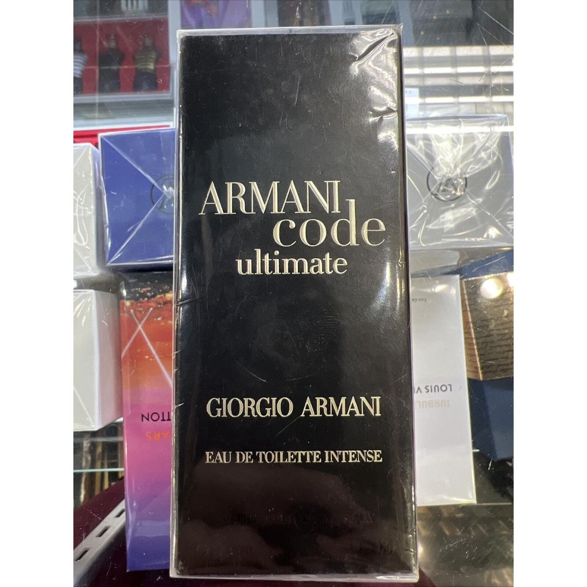 Armani Code Ultimate Edt Intense Men 1.7 oz