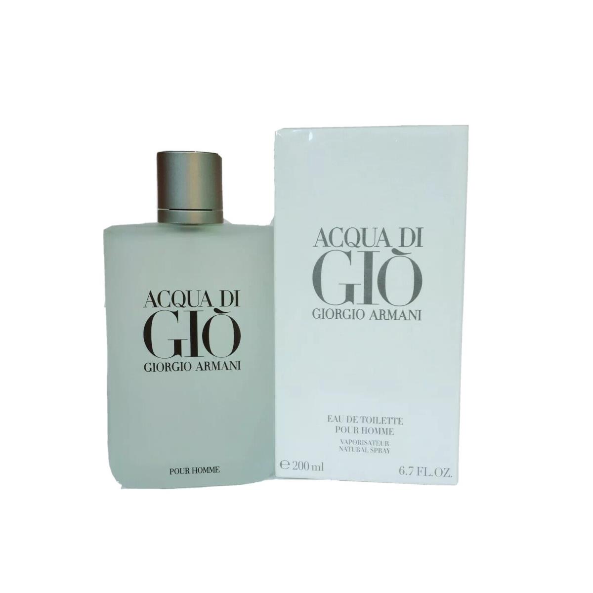 Acqua DI Gio 6.7OZ / 200ML Edt Spray For Men BY Giorgio Armani