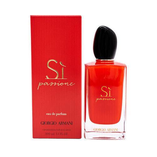 Giorgio Armani Si Passione Women 3.4 oz 100 ml Eau De Parfum Spray