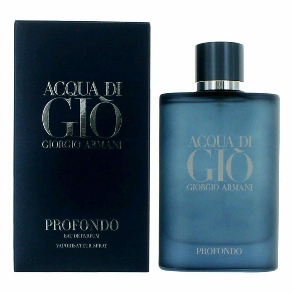 Acqua Di Gio Profondo by Giorgio Armani 4.2 oz Edp Spray For Men