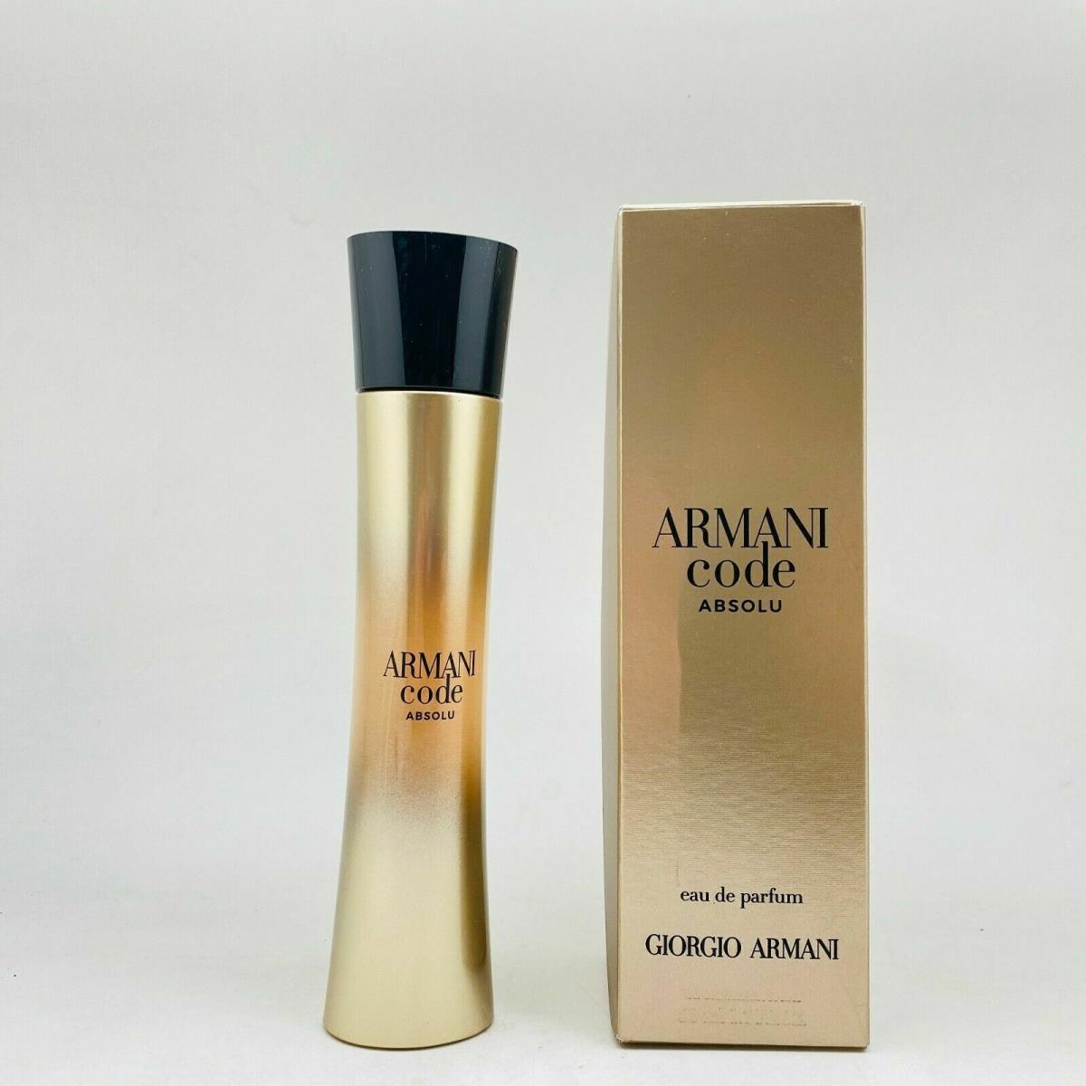 Armani Code Absolu Pour Femme Giorgio Armani Edp Spray -1.7oz / 50ml