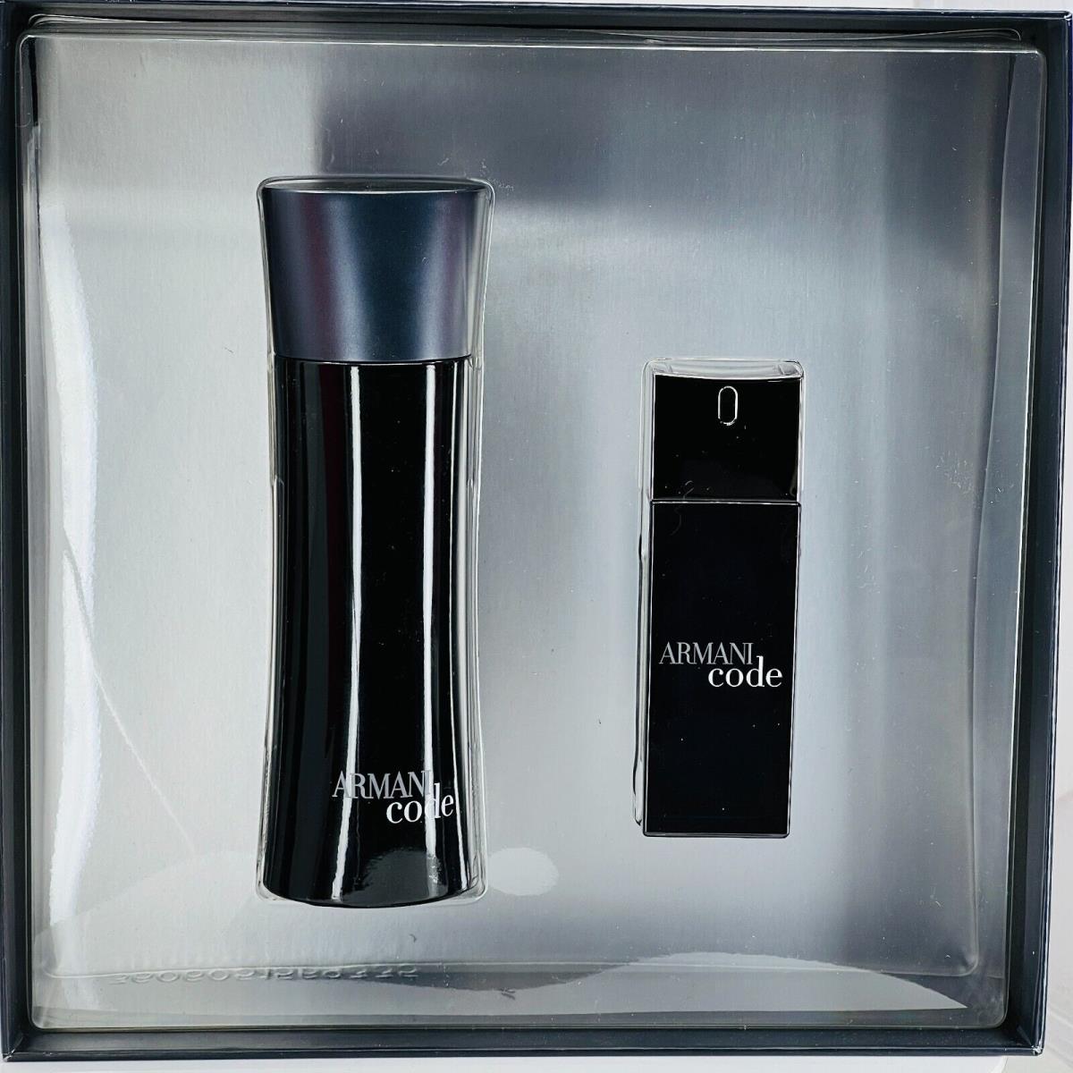 Giorgio Armani Code Gift Set 2.5oz+0.67 - -holiday Check Description