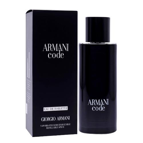 Armani Code by Giorgio Armani 6.7 oz Edt Refillable Cologne For Men