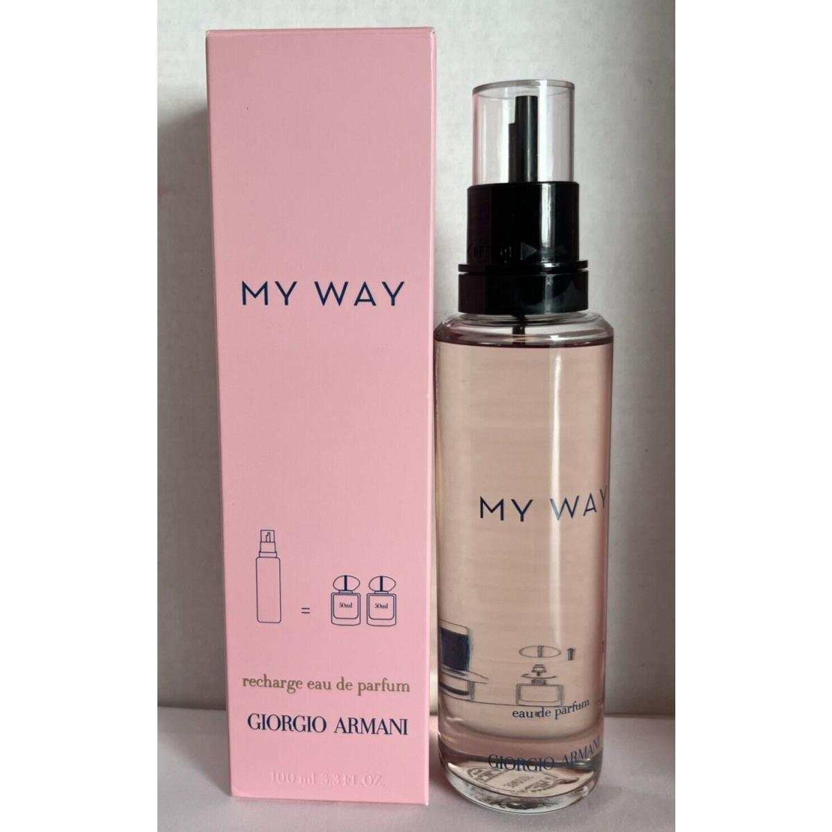 Giorgio Armani My Way Refill Eau de Parfum Spray For Women 3.3 oz 100 ml