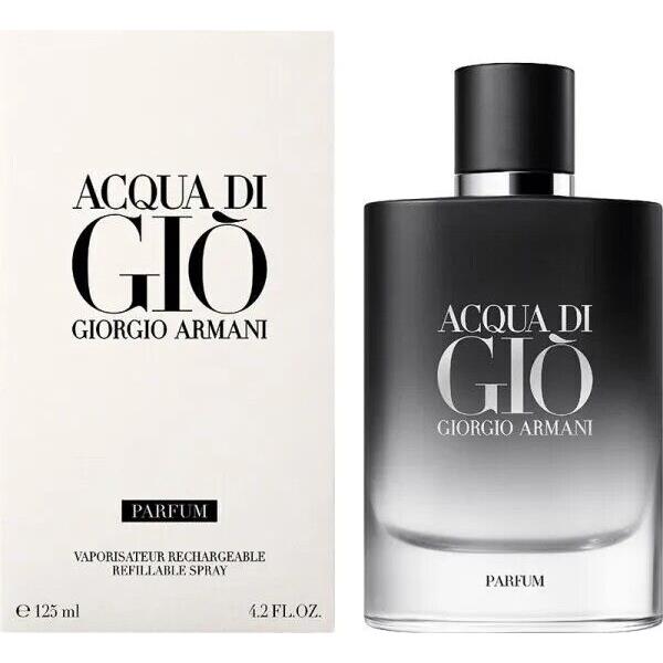 Acqua DI Gio Giorgio Armani Refillable Parfum 4.2 OZ Men