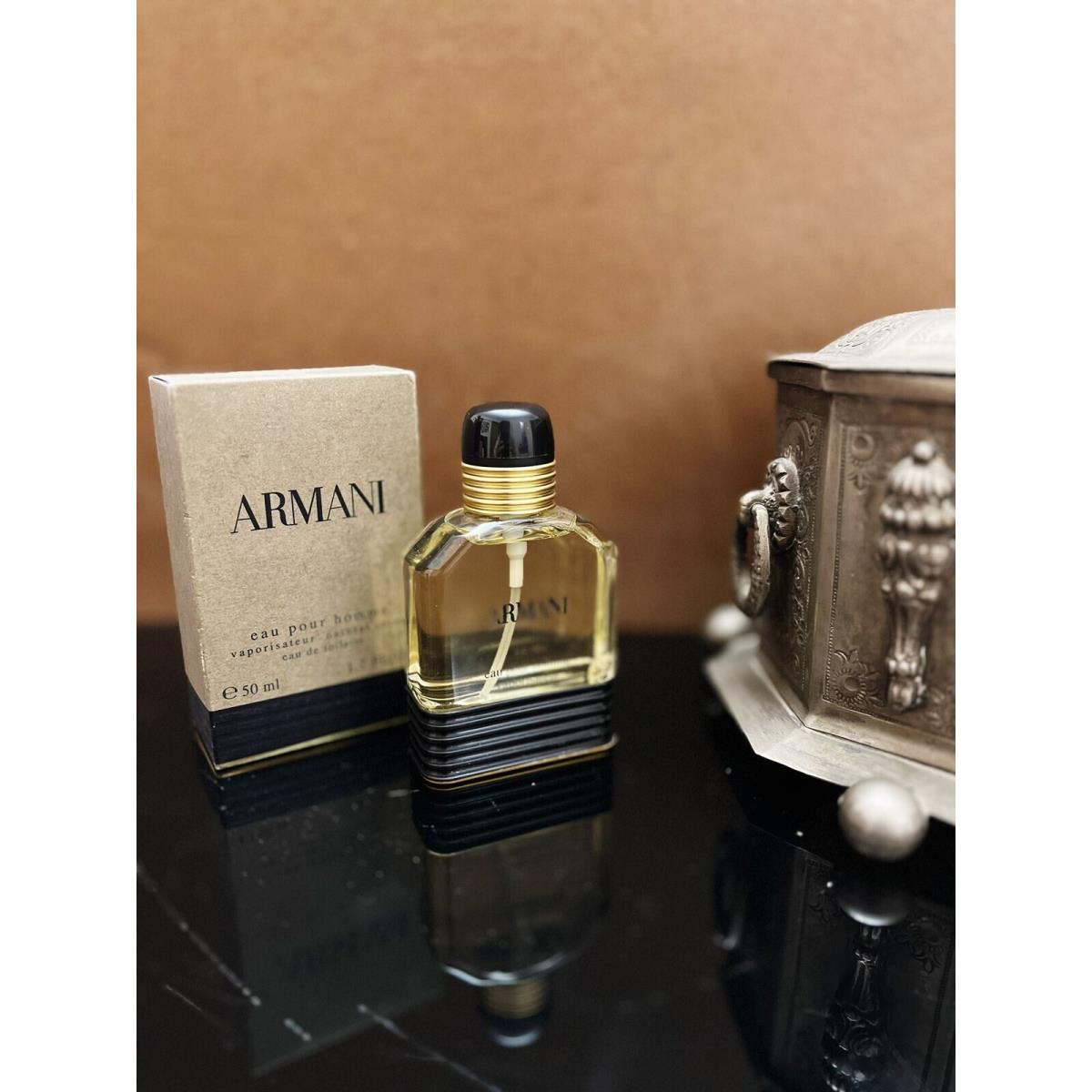 Vintage Giorgio Armani Pour Homme Classic Edt 50 ml 1.7 oz Men Rare