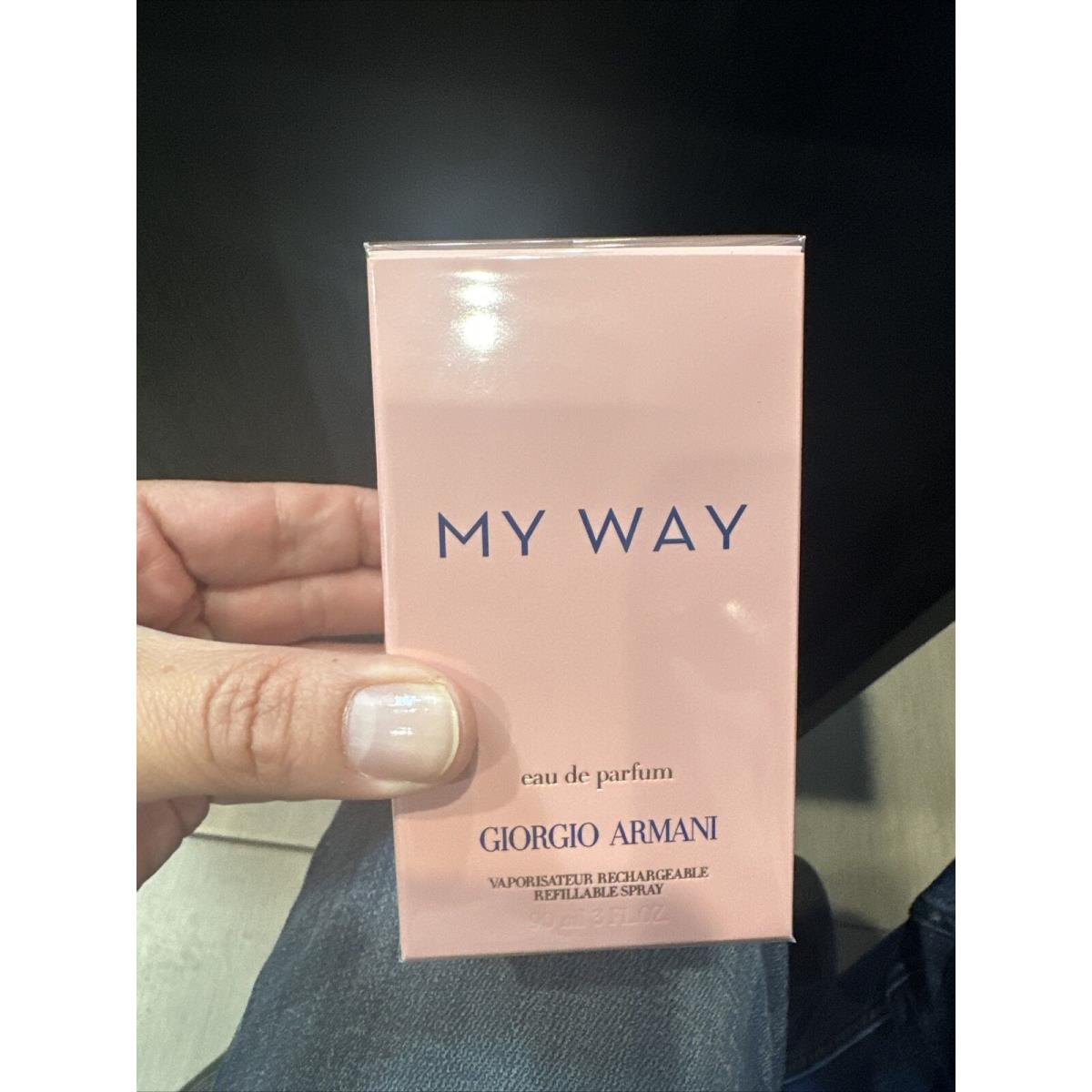 My Way Eau De Parfum 90ml/3oz Giorgio Armani Vaporisateur Refillable