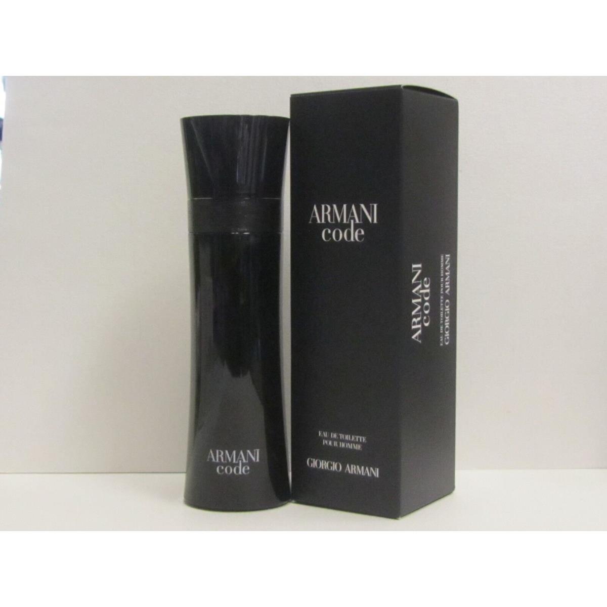 Armani Code by Giorgio Armani For Men 4.2 oz Eau de Toilette Spray