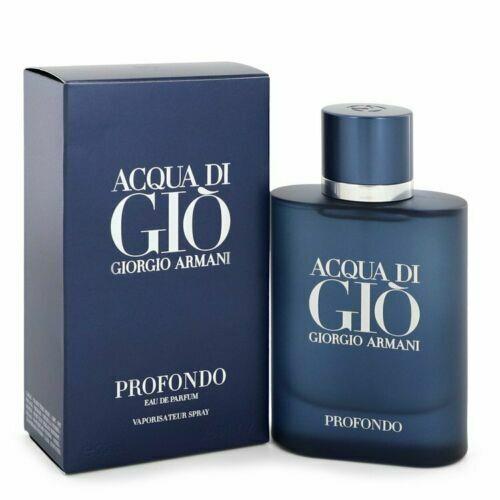 Acqua Di Gio Profondo Giorgio Armani Men 4.2 oz 125 ml Eau De Parfum Spray