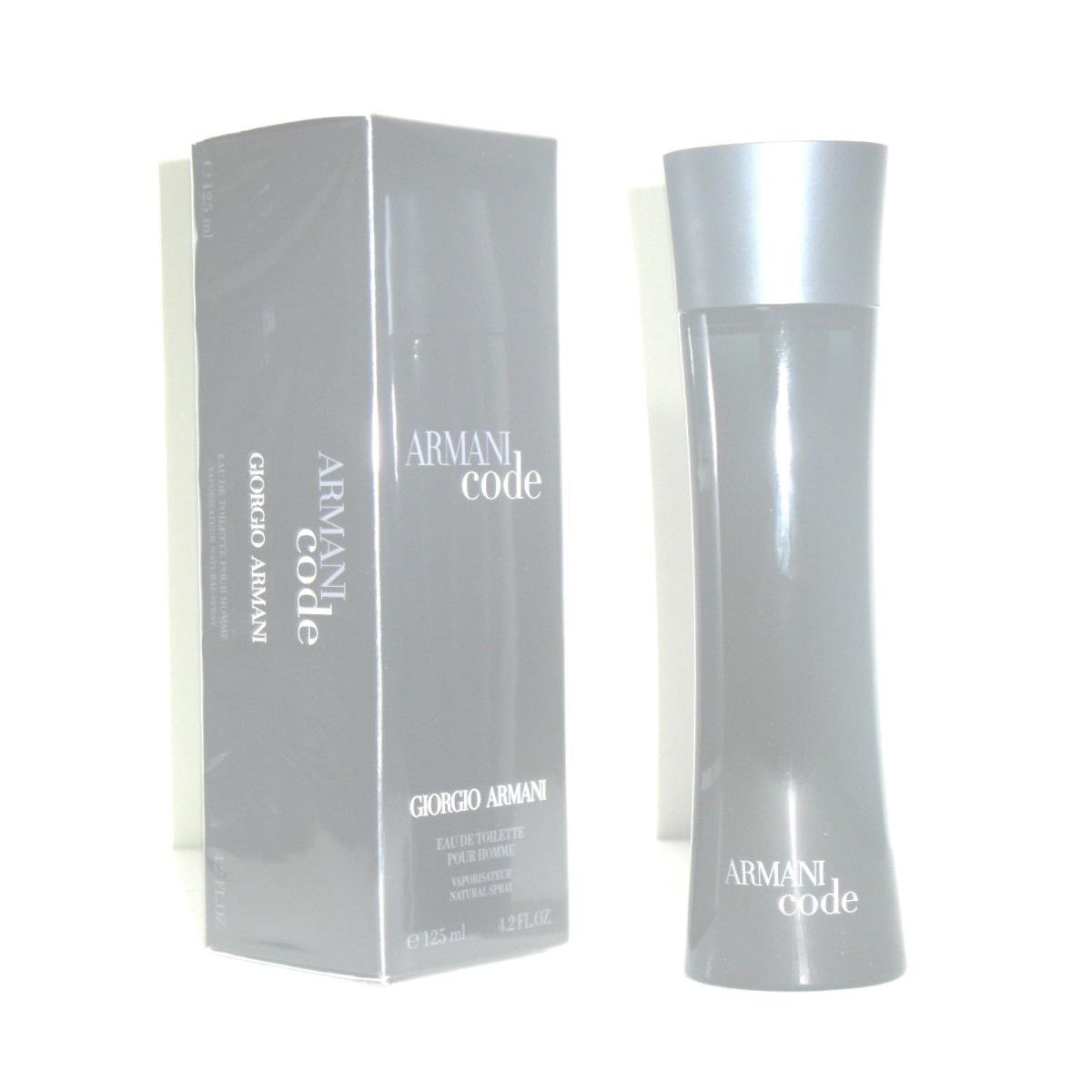 Armani Code by Giorgio Armani 4.2 oz / 125ml Eau De Toilette Spray For Men