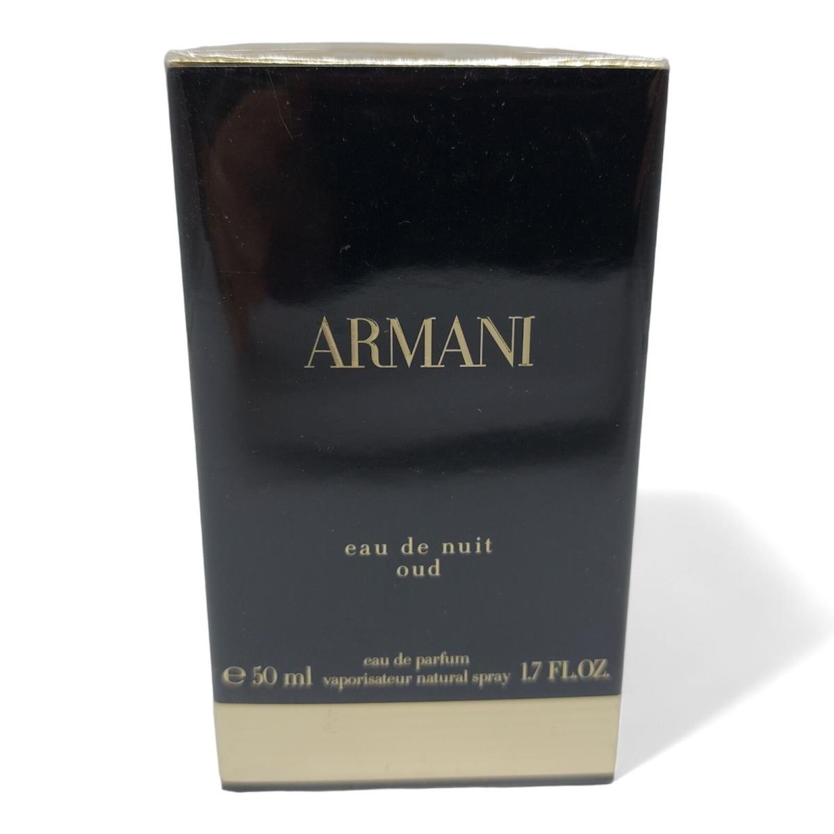 Giorgio Armani Eau de Nuit Oud Edp Natural Spray 1.7oz 50ml