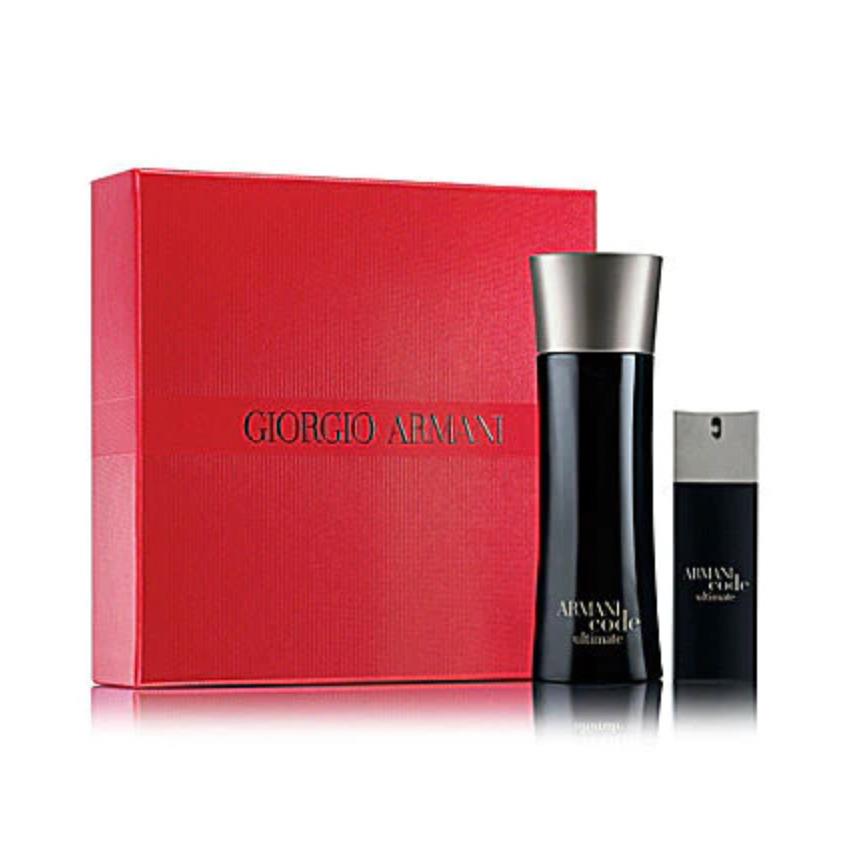 Armani Code Ultimate by Giorgio Armani Men 2pc Set 2.5 oz + 0.67 oz Edt Spray