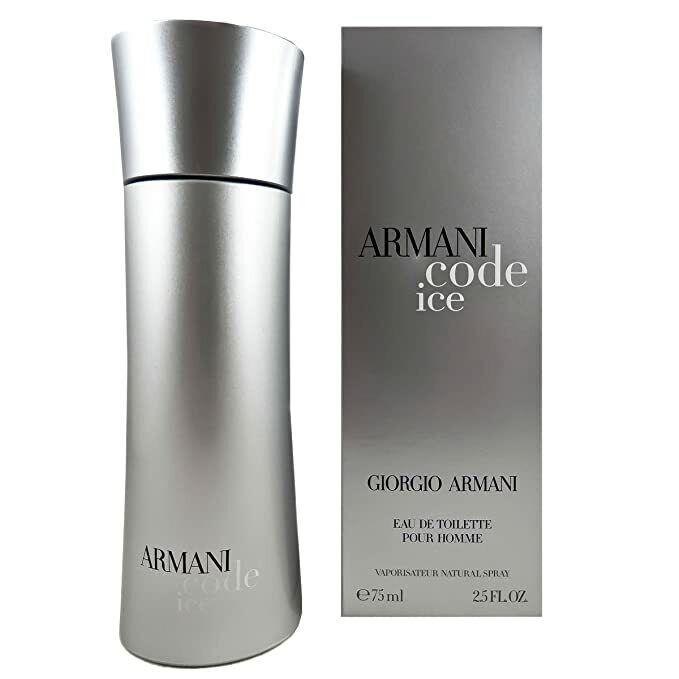 Armani Code Ice by Giorgio Armani 2.5 Fl oz Edt Spray For Men