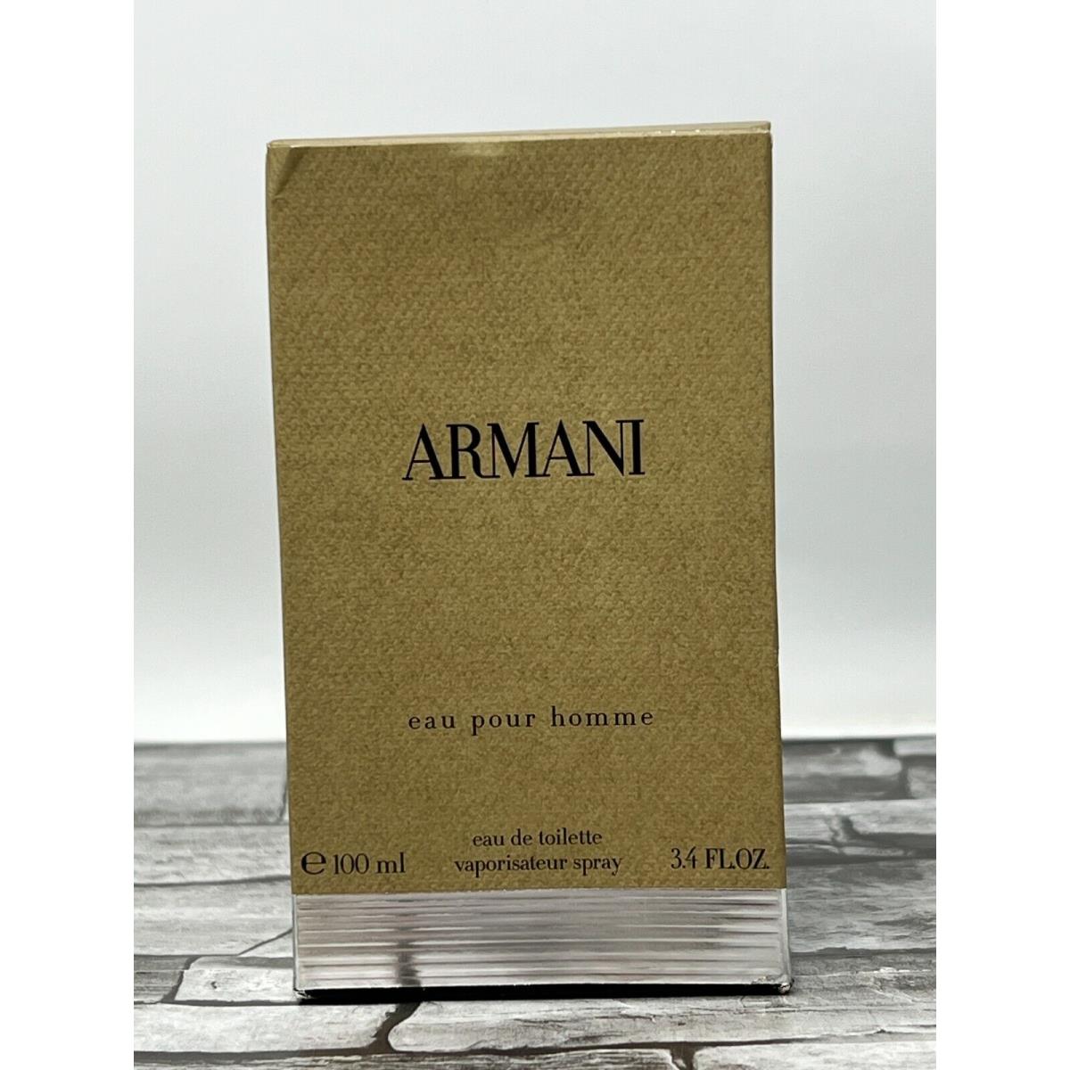 Giorgio Armani - Armani Eau Pour Homme Edt 100ml / 3.4 oz Fast