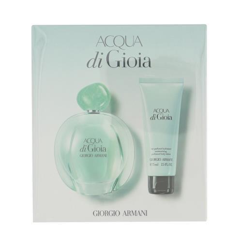 Acqua Di Gioia 2 Piece Gift Set with 3.4 Oz by Giorgio Armani For Women