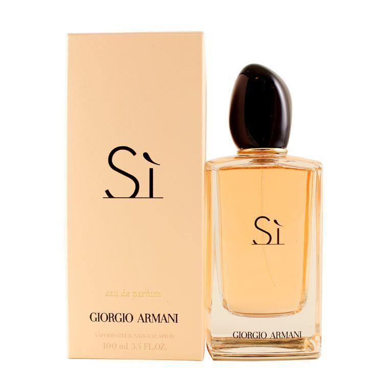 Armani Si Eau De Parfum Spray 3.4 Oz / 100 Ml For Women