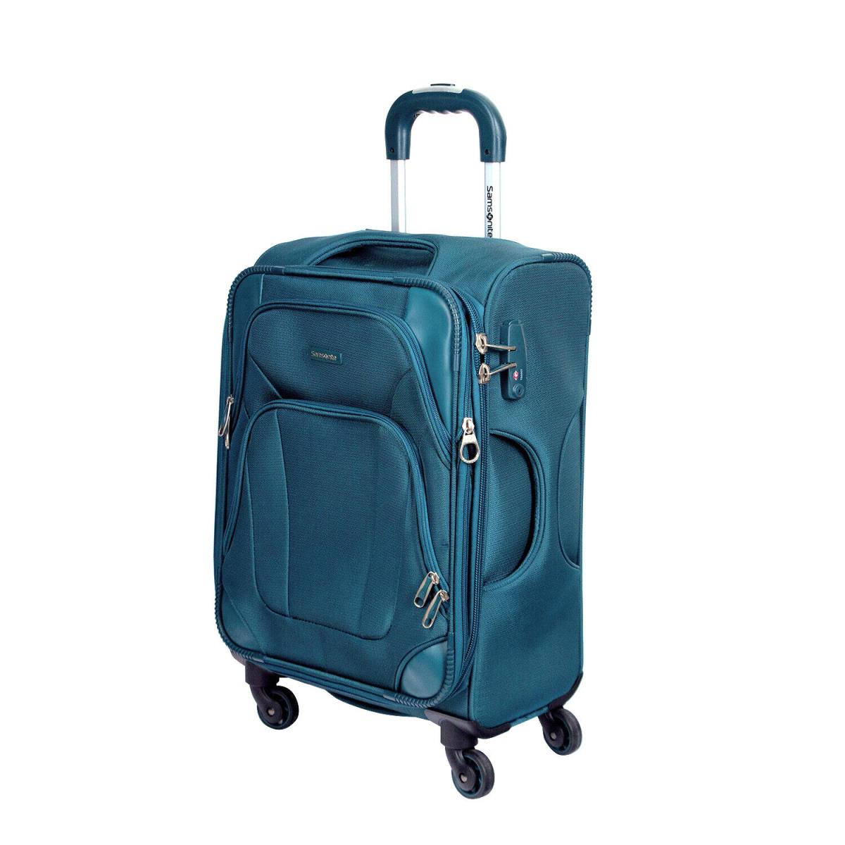 Samsonite Dakar-lite 330045019 Blue Small Carry On Polyester 4 Wheels Luggage