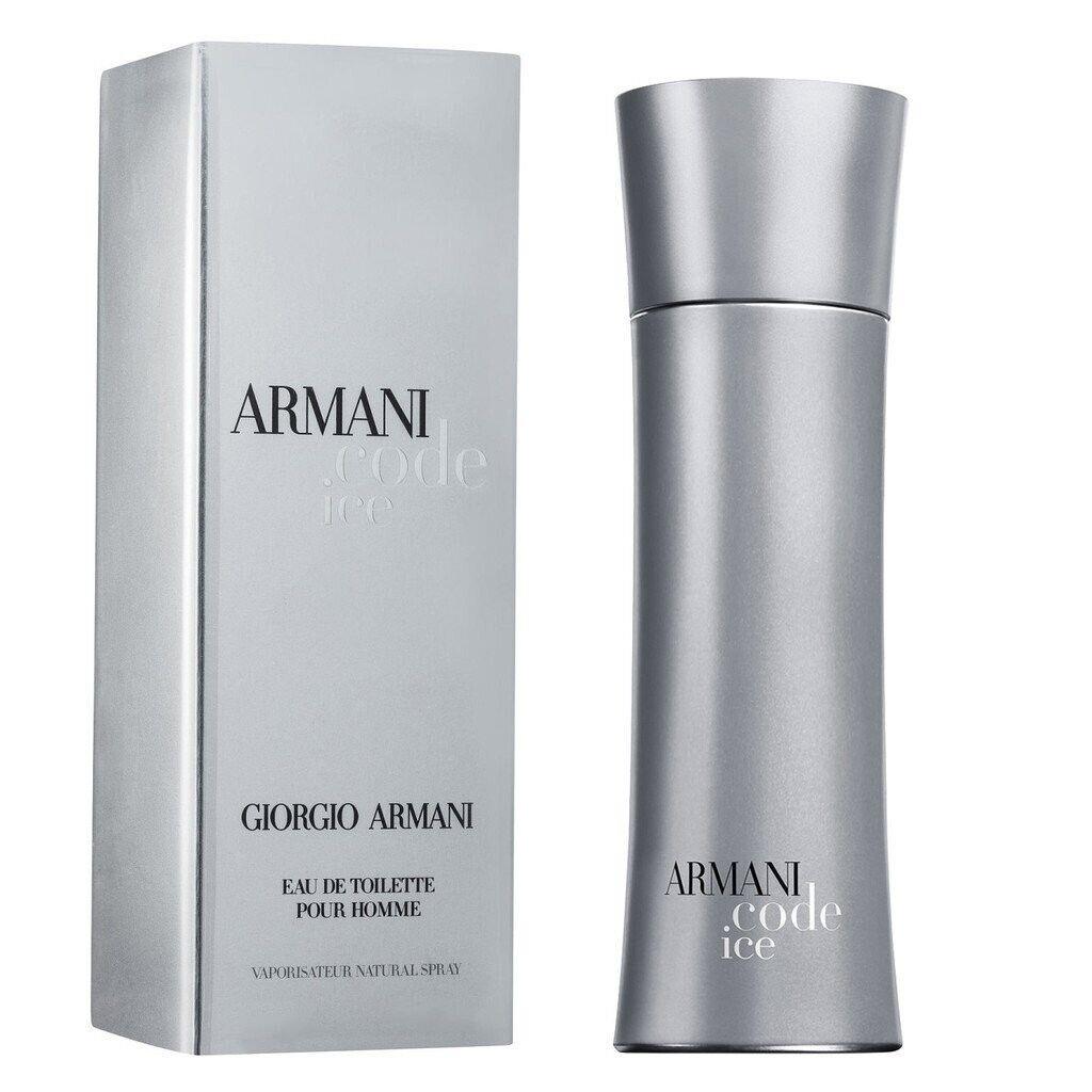 Armani Code Ice Eau de Toilette Spray For Men 4.2 oz / 125 ml Box