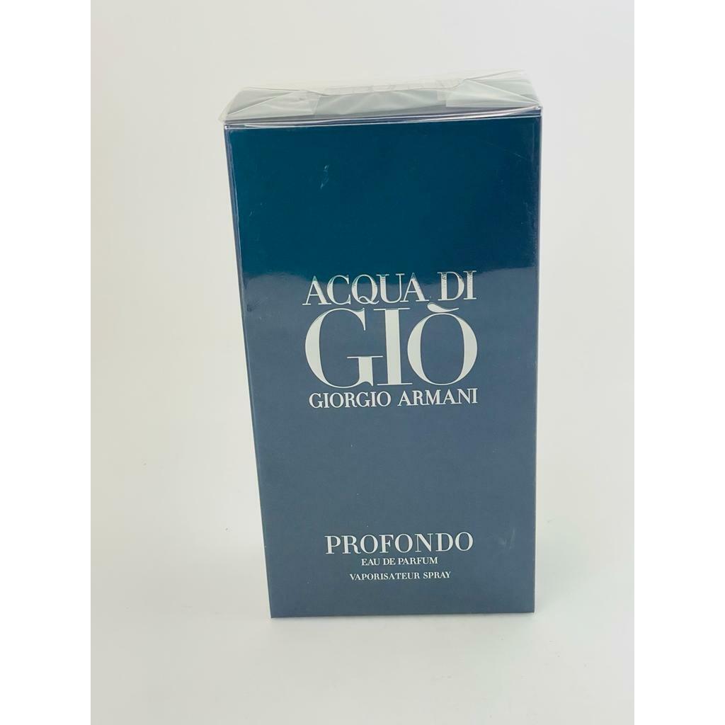 Acqua DI Gio Profondo Giorgio Armani Men`s Eau de Parfum Edp 6.7 oz 200 ml