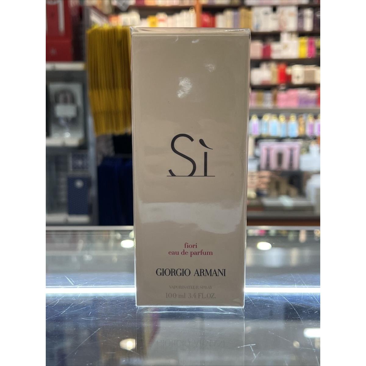 Armani SI Fiori by Giorgio Armani 100 Ml/ 3.4 oz Eau de Parfum Spray Perfume