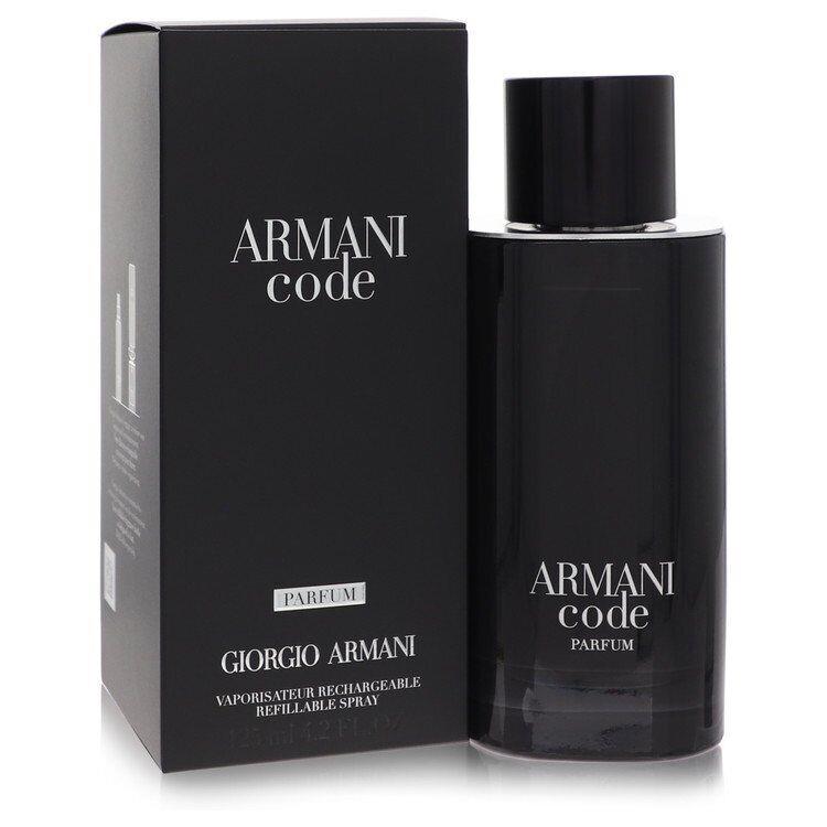 Armani Code by Giorgio Armani Parfum Spray Relillable 4.2 oz For Men