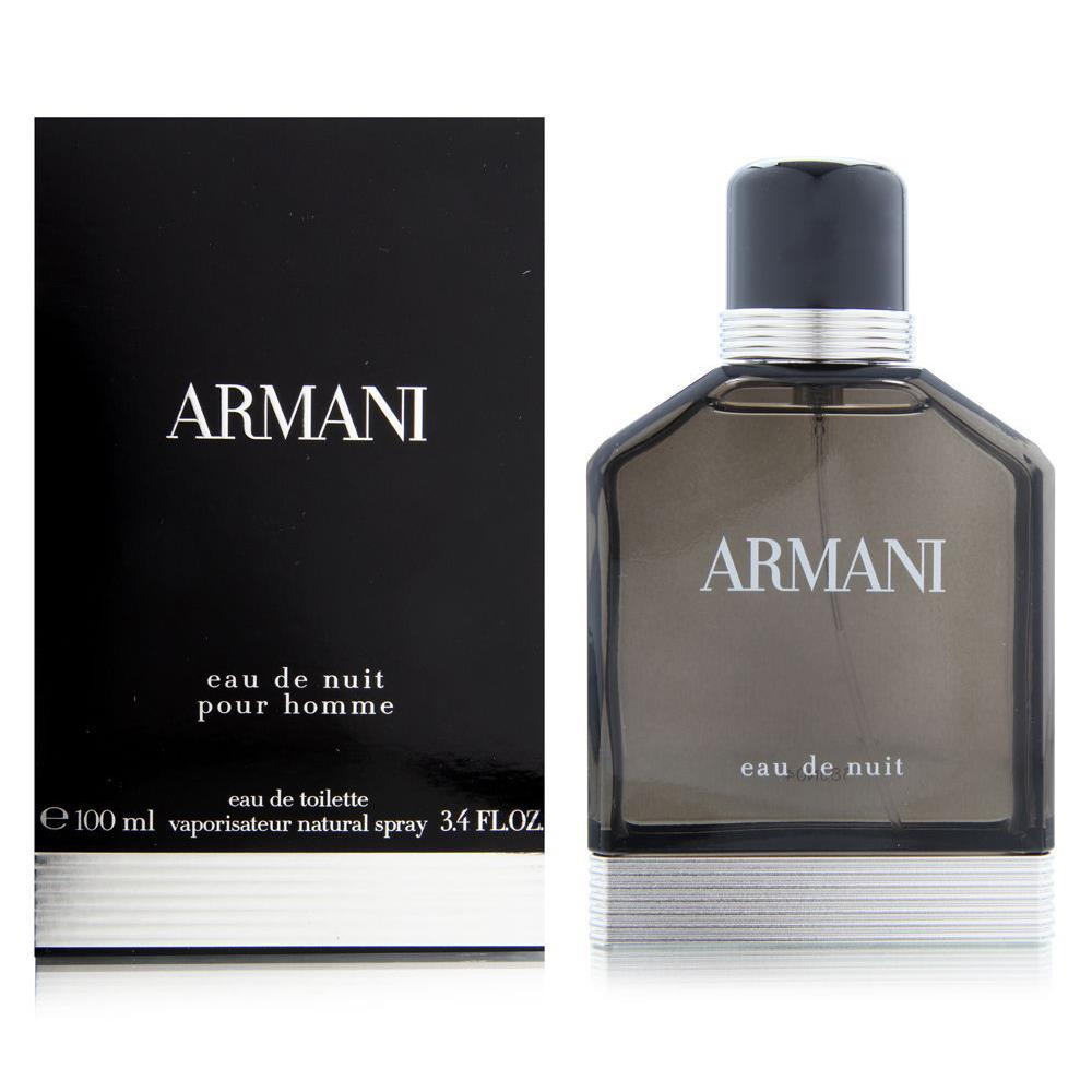 Armani Eau De Nuit By Giorgio Armani For Men-Edt/Spr-3.4oz/100ml-Brand