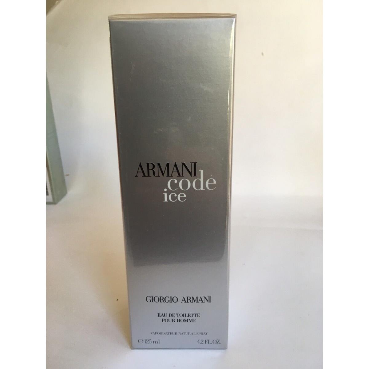 Armani Code Ice 4.2oz by Giorgio Armani For Men Rare