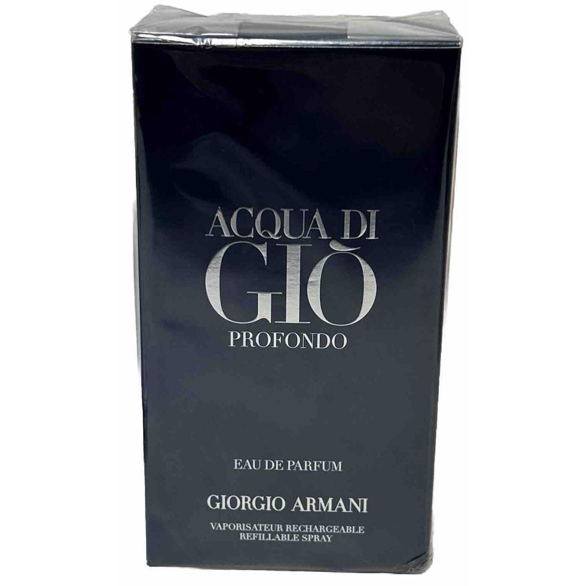 Giorgio Armani Acqua Di Gio Profondo 100ml / 3.3 oz 3849