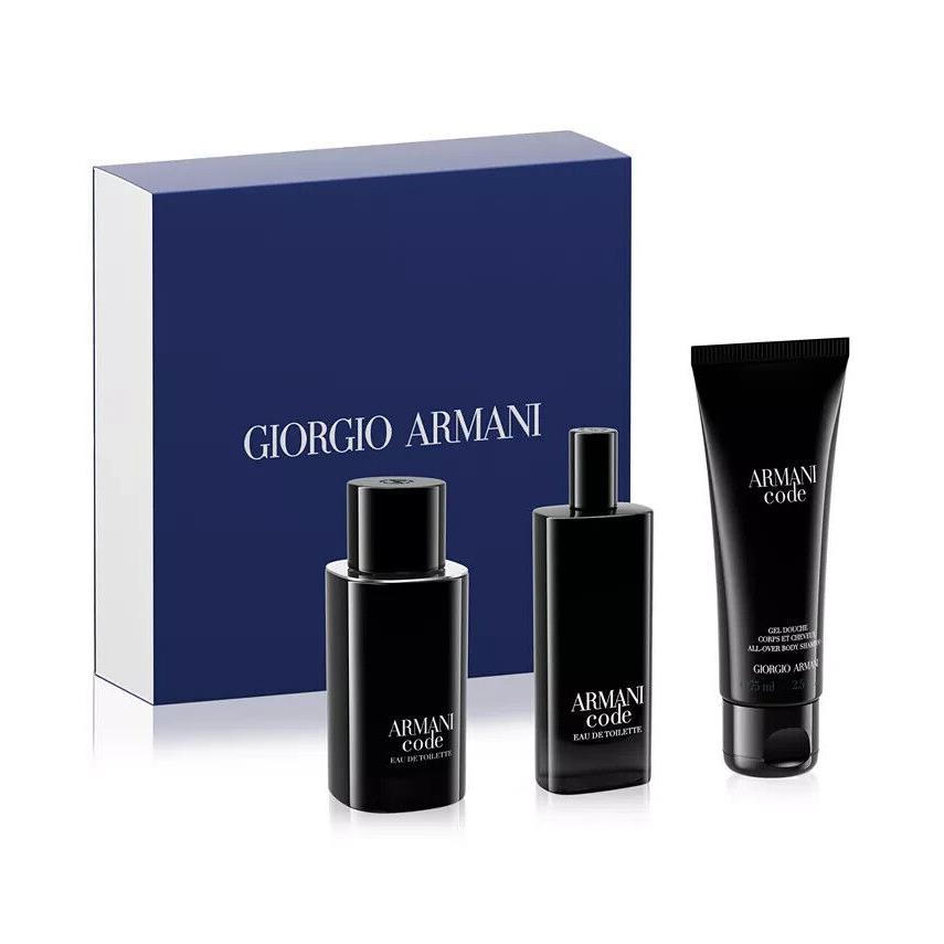 Giorgio Armani Men`s 3-Pc. Armani Code Eau de Toilette Gift Set