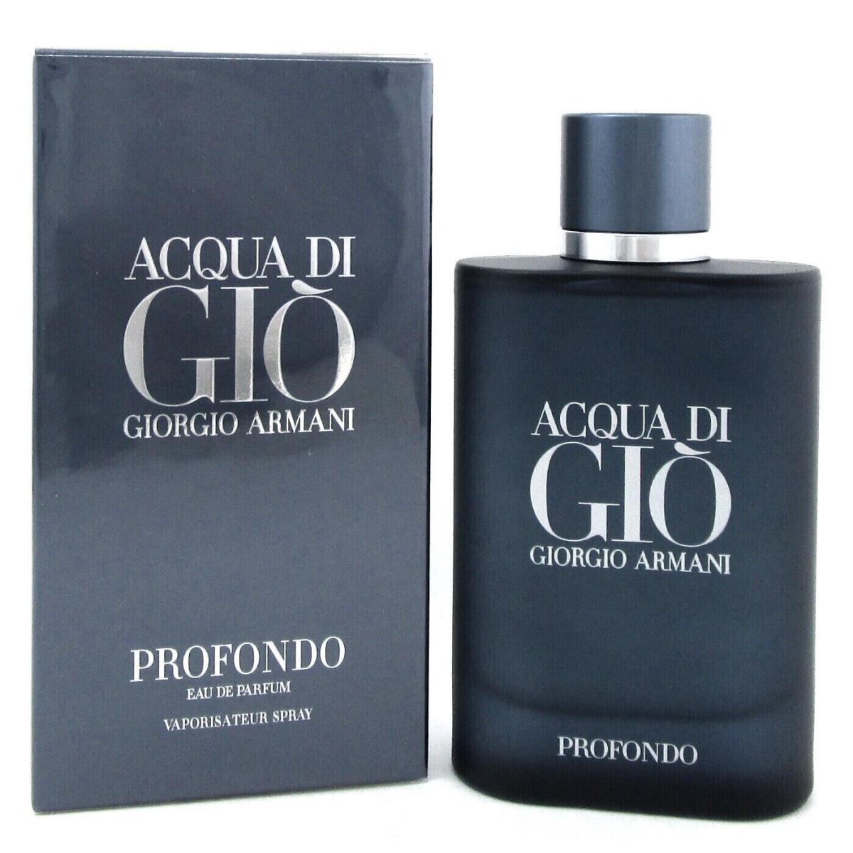 Acqua Di Gio Profondo by Giorgio Armani 6.7 oz Eau de Parfum For Men