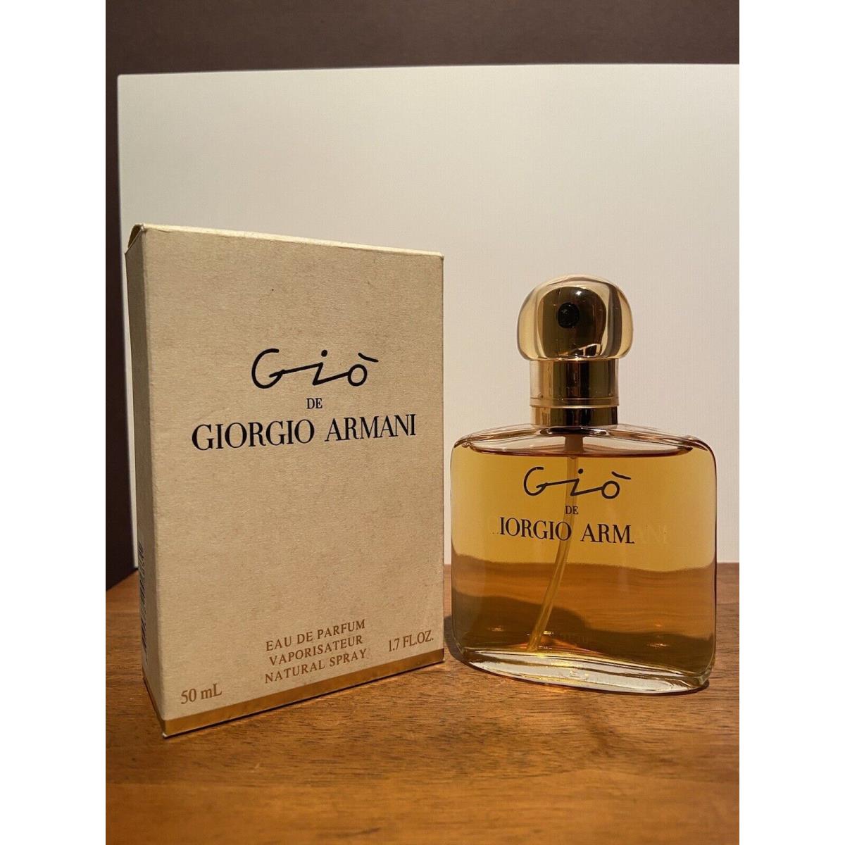 Vintage Gio De Giorgio Armani 1.7 OZ /50 ML Women s Eau de Parfum Spray Rare