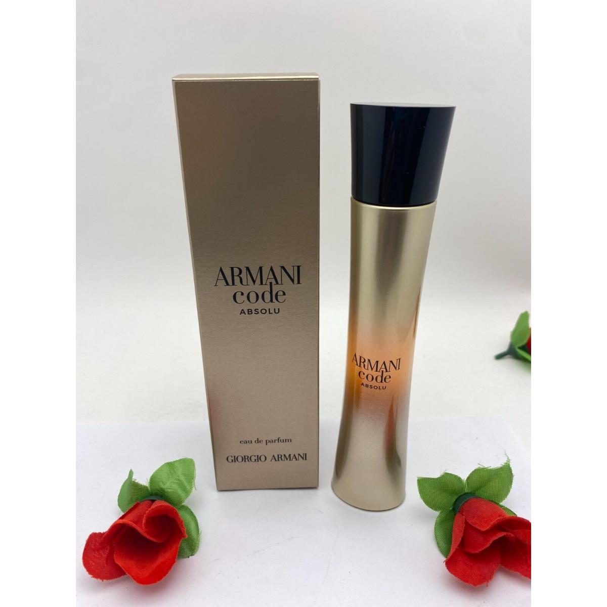 Giorgio Armani Code Femme Absolu Edp Spray 75ml Women`s Perfume