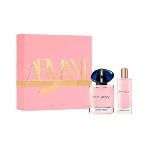 Armani MY Way Women 2 PC Gift Set - 1.7 OZ Edp Refillable + 0.51 OZ Edp