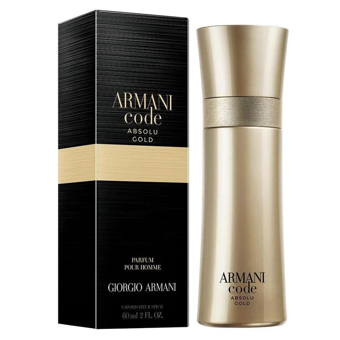 Armani Code Absolu Gold by Giorgio Armani For Men Edp 2 FL OZ / 60ML Spray