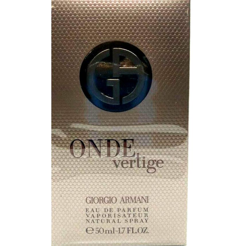 Giorgio Armani Onde Vertige Eau DE Parfum Spray Women 1.7 Oz / 50ml