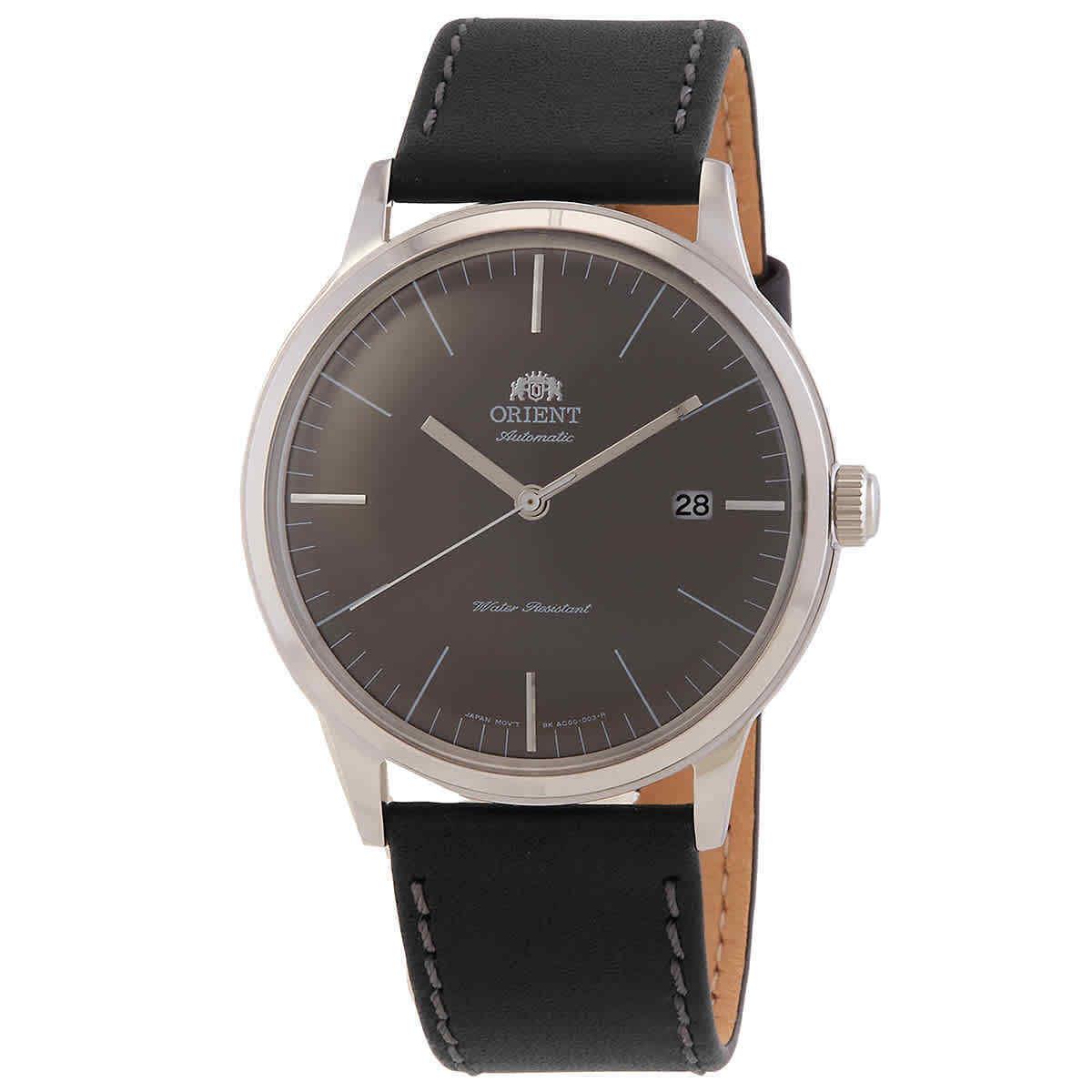 Orient Bambino Automatic Graphite Grey Dial Men`s Watch AC0000CA