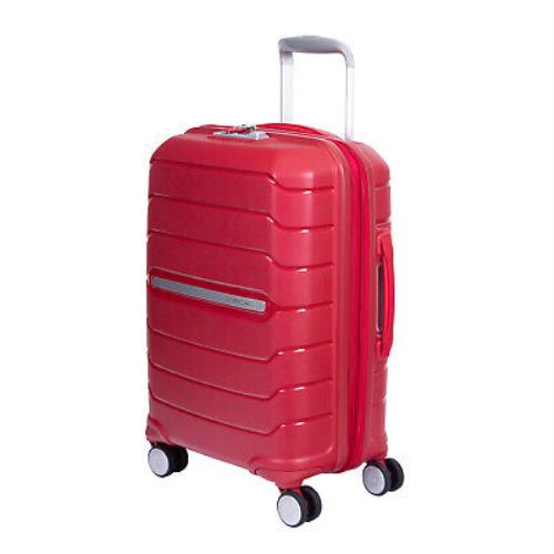 Samsonite Octolite I72000004 Red Small Polypropylene 8 Wheels Pockets Luggage