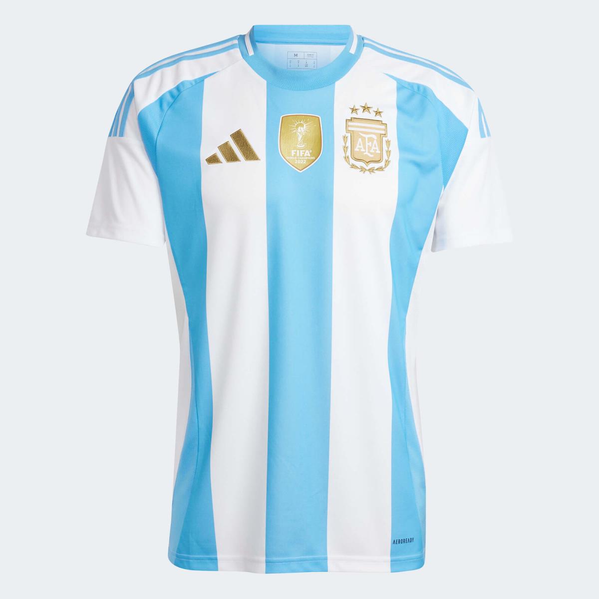 Adidas 2024-25 Argentina Stadium Home Jersey