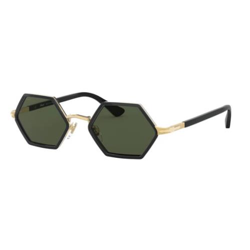 Persol OPO2472S 109731 Green/black Hexagon Men`s Sunglasses