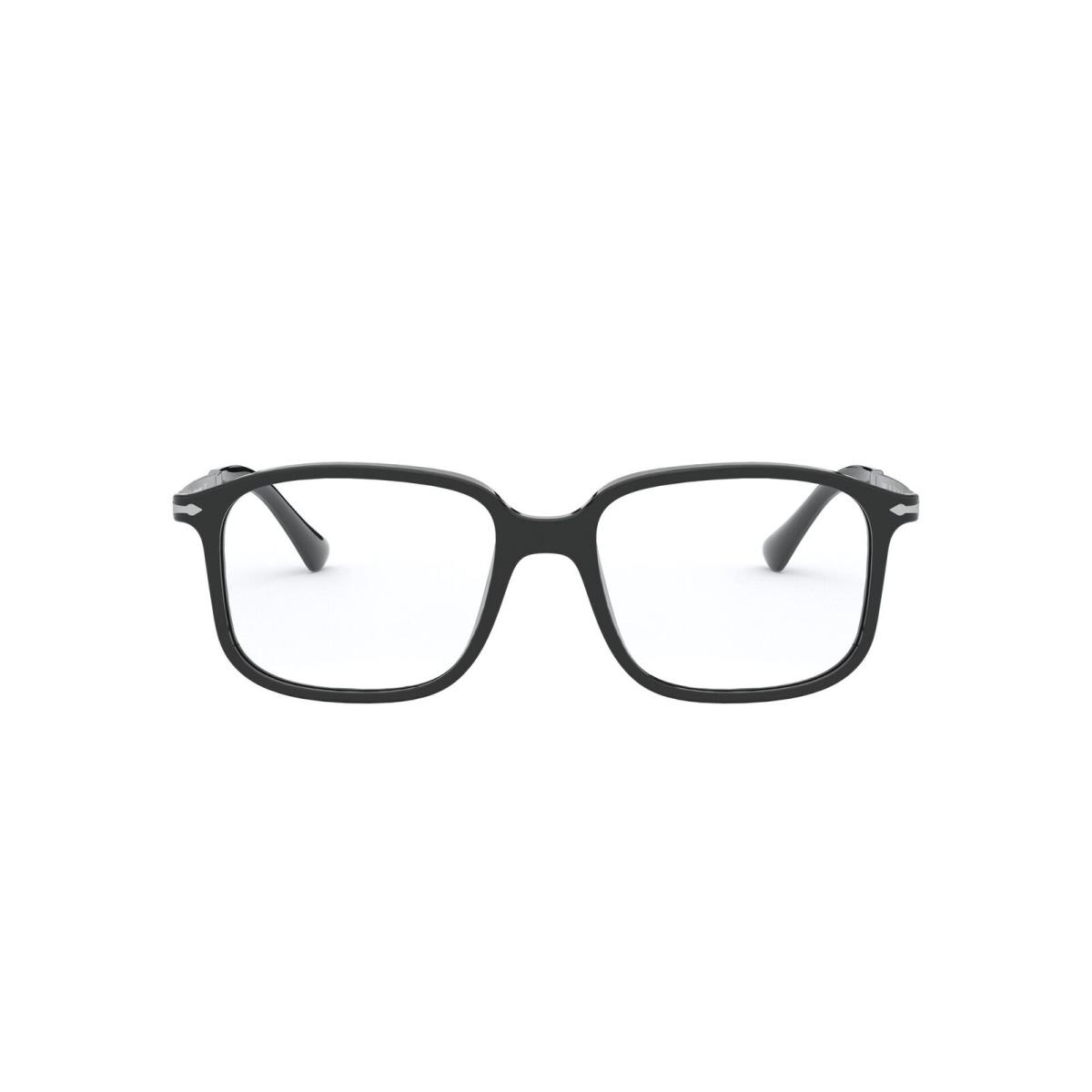 Persol PO3246V 95 Black Demo Lens Rectangle 51 mm Men`s Eyeglasses