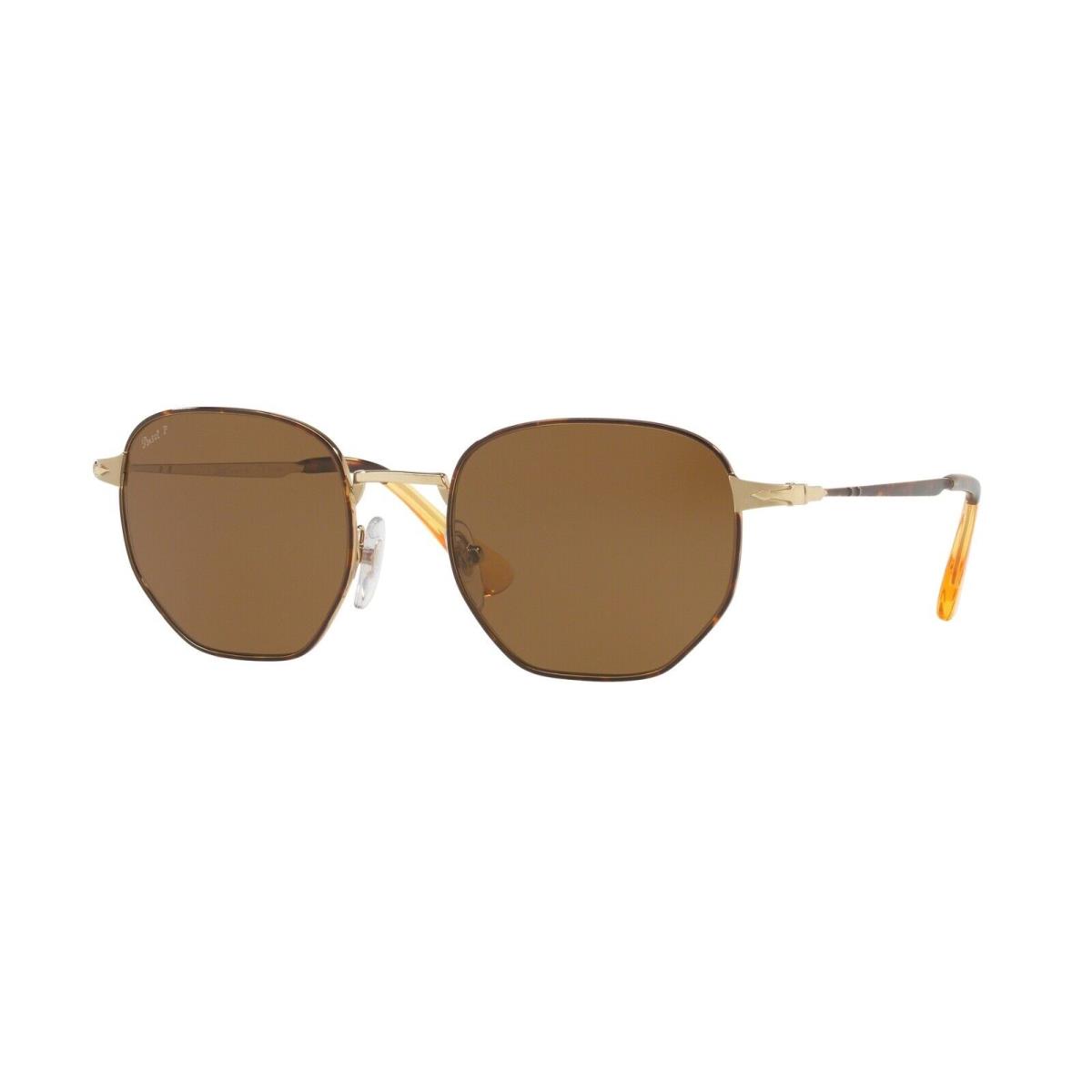 Persol PO2446S Sunglasses Havana Gold W/polarized Brownlens 52-20-145