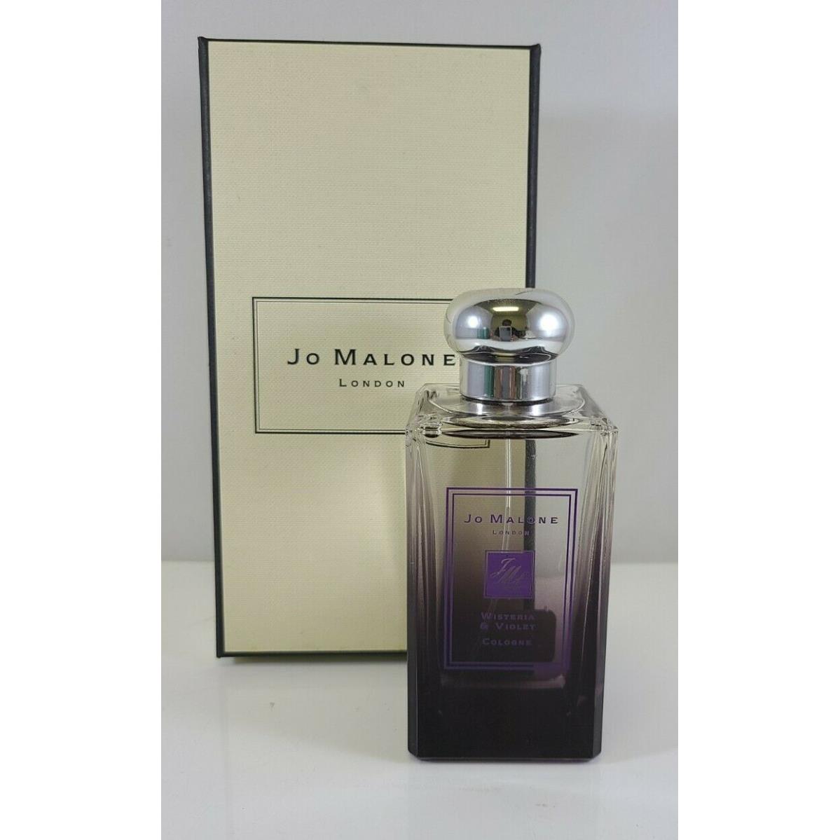 JO Malone Wisteria Violet Cologne 3.4 Oz Boxed Limited Edition Rare