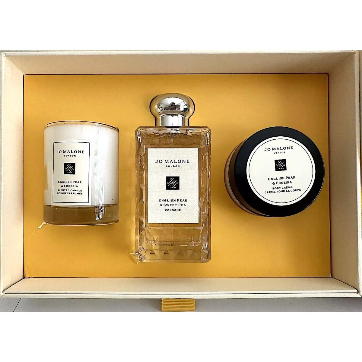 Jo Malone English Pear Layering Collection - 3 PC Set Freesia /sweet Pea